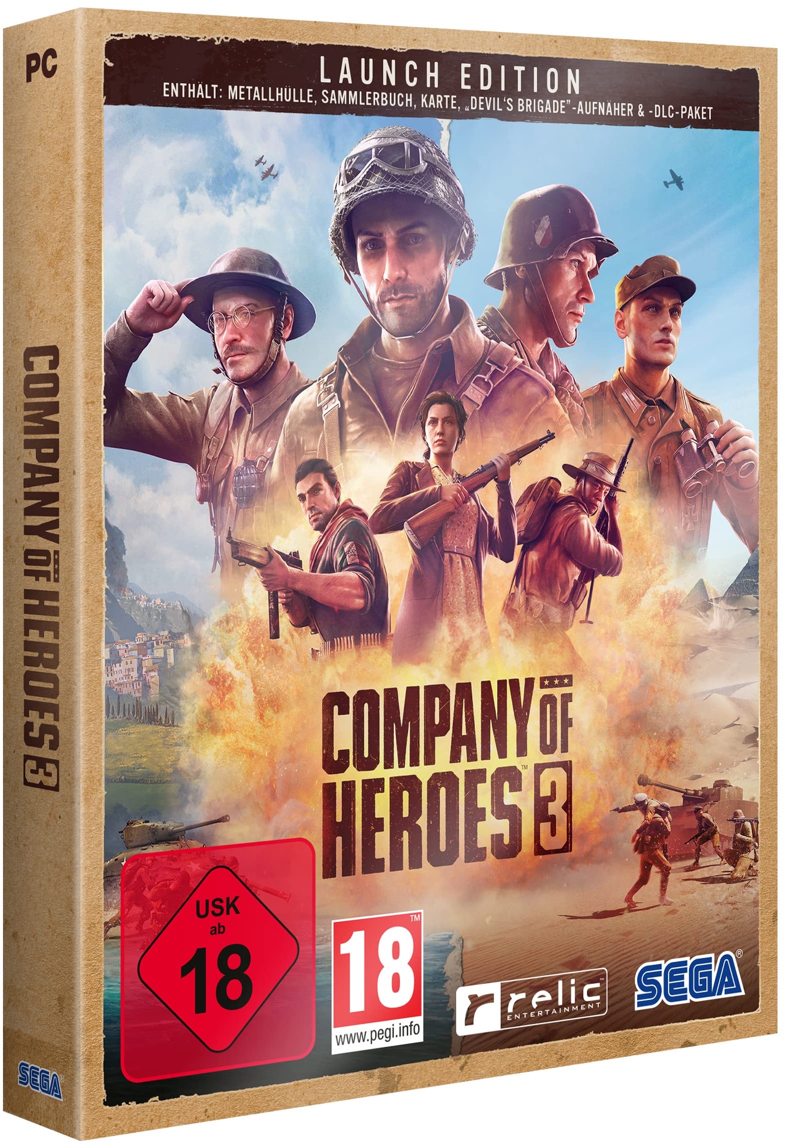Company of Heroes 3 Launch Edition (Metal Case) (PC) (64-Bit)