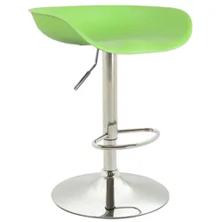 CLP Barhocker Anaheim Kunststoff grün/chrom