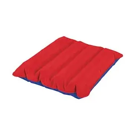 Happy People HAPPY PEOPLE® Sitzkissen aufblasbar blau, rot 35,0 x 35,0 cm, 1 St.