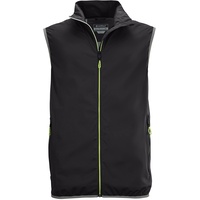 KILLTEC Trin MN Softshell Weste, packbar, dunkelanthra, S