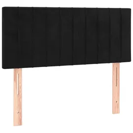 vidaXL Boxspringbett 100 x 200 cm Schwarz