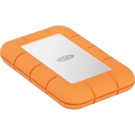 LaCie Rugged Mini SSD 2 TB USB-C 3.2 Gen 2x2 orange/silber STMF2000400