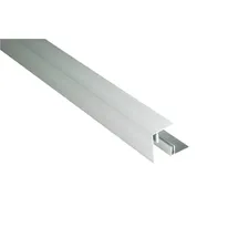 KOVALEX Alu-Seitenabschluss Leiste 250 x 5,9 x 4,5 cm silber