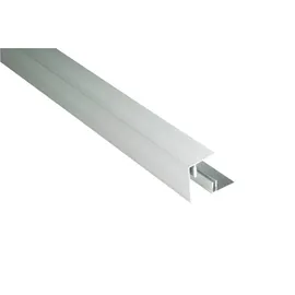 KOVALEX Alu-Seitenabschluss Leiste 250 x 5,9 x 4,5 cm silber