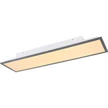 GLOBO Lighting Deckenleuchte Aluminium weiß, LED