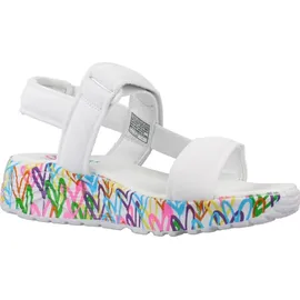 SKECHERS UNO LITE SANDAL-SUNNY LOVE Weiß/Mehrfarbig 28