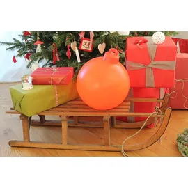 8 seasons DESIGN 8 seasons | Motivleuchte Shining Christmas Ball 33 cm, rot LED Ø Rot
