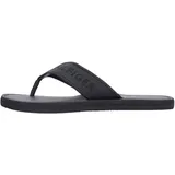 Tommy Hilfiger Hilfiger Leather Beach Sandal Schwarz 43