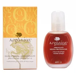 Arganiae Sonnenöl mit mittlerem Schutz LSF 15 auf Basis von Arganöl 100 ml