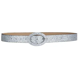 Gürtel "Glitzer", silber