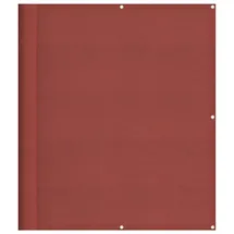 vidaXL Balkonverkleidung 120 x 1000 cm Terrakotta Polyester