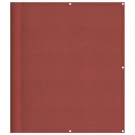 vidaXL Balkonverkleidung 120 x 1000 cm Terrakotta Polyester