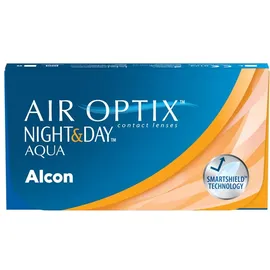 Alcon Air Optix Night & Day Aqua 6 St. / 8.60 BC / 13.80 DIA / 0.00 DPT