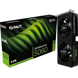 Palit GeForce RTX 5060 8GB Dual - 8GBGB GDDR7, HDMI, 3x DP