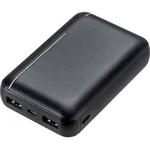 Vivanco Fast Charge Power Bank 10.000mAh, 10.5W, Schwarz (63223)