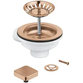 Grohe Universal Ablaufgarnitur, mit Excenter für 1 Becken, 40400DL0,