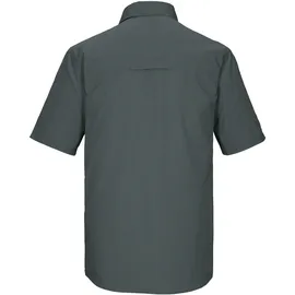 KILLTEC Herren, Funktionshemd/Outdoorhemd Kurzarm Schnelltrocknend KOS 63 MN WVN SHRT, dunkelgrün, L, 43777-000