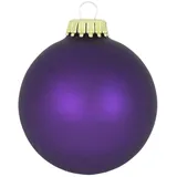 Krebs Glas Lauscha Weihnachtsbaumkugel CBK70273, (8 Stück