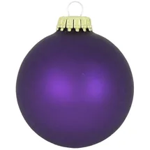Krebs Glas Lauscha Weihnachtsbaumkugel CBK70273, (8 Stück