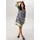 Aniston SELECTED Blusenkleid Beige/Rot 36