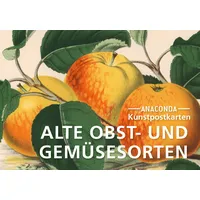 Anaconda Postkarten-Set Alte Obst- und Gemüsesorten