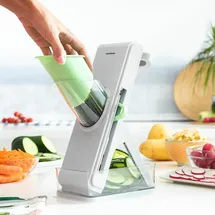 InnovaGoods 5-in-1 Gemüsereibe 1-tlg. Grau