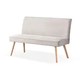 B&D home Sitzbank Paul Grau 120 x 90 x 63 cm