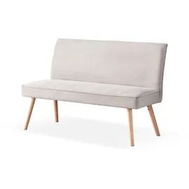 B&D home Sitzbank Paul Grau 120 x 90 x 63 cm