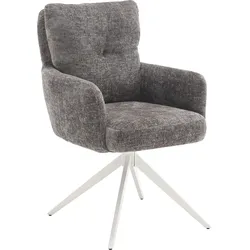 Esszimmerstuhl HOME AFFAIRE "Valldemossa", grau (anthrazit, weiß), B:60cm H:92cm T:67cm, Stühle