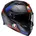 Striga Matt Black/Blue/Red M