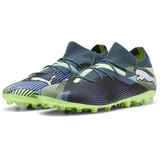 Puma Future 7 Match MG Fußballschuhe 03 gray skies/white/fizzy apple 48