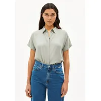 Armedangels - Larisaana Bluse mit Kappärmeln Modell Schilf, L