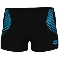 Arena Badehose Openings Swim Short Black/Turquoise 6
