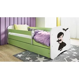 raumhirsch furniture Kinderbett Raumhirsch 80 x 180 cm Holzwerkstoff grün