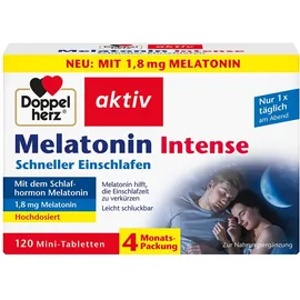 Doppelherz Aktiv Melatonin Schneller Einschlafen Mini-Tabletten 120 St.