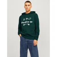 JACK & JONES Kapuzenpullover, Scarab, L