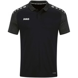 Jako Performance Poloshirt Herren schwarz/anthra light XXL