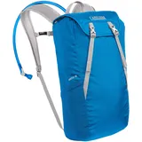 CAMELBAK Arete 18 Wander-Trinkrucksack, 18-Liter-Speicher, 1,5-Liter-Reservoir Indigo-Wimpel/Silve