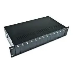 Lightwin 14 Slot 19" Medienkonverter Chassis für Lightwin Konverter