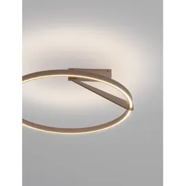 Nova Luce TILIA 1 rund mocca