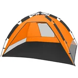 CampFeuer Pop up Automatik Strandmuschel Beach Tent Sonnenschutz UV50+