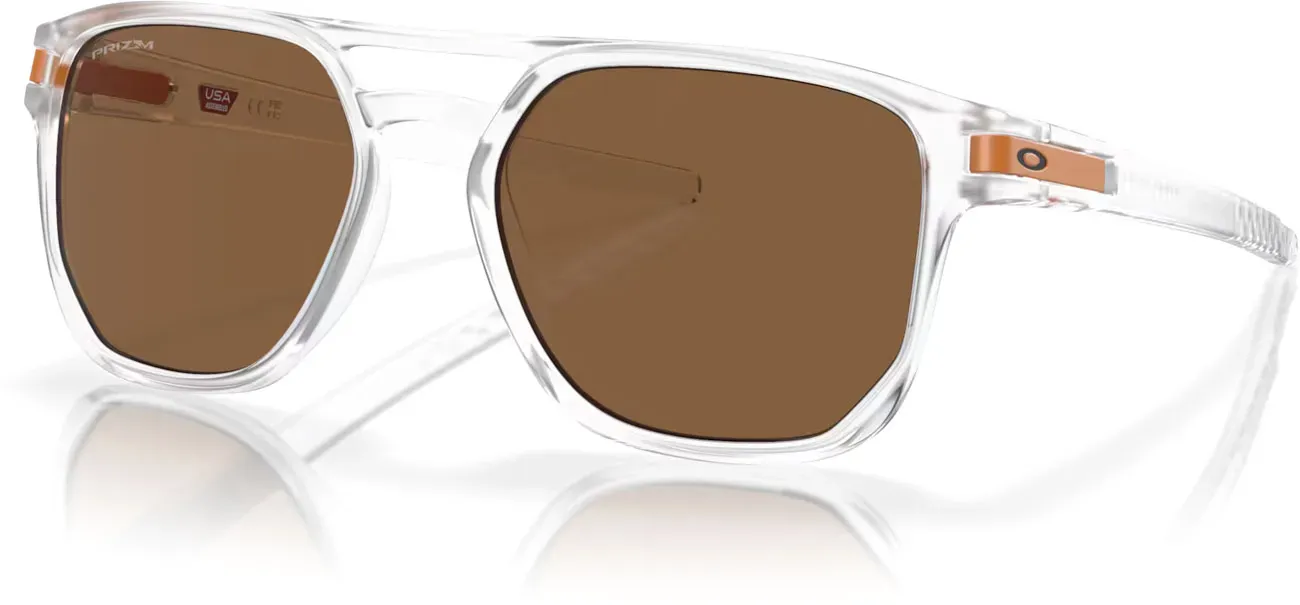 Oakley Latch Beta Introspect Bronze, lunettes de soleil - Mat-Transparent Bronze Teinté