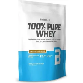 BIOTECH 100% Pure Whey Haselnuss Pulver 1000 g