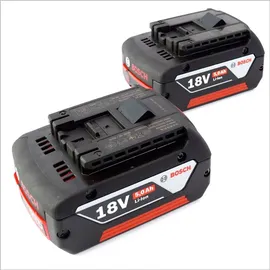 Bosch GBA 18 V Li-Ion 2 x 5,0 Ah