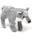 Cornelißen Kuscheltier Wolf 25 cm Grau