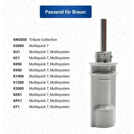 Braun Adapter 67000546 Grau/Silber