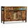 vidaXL Sideboard 120 x 76 x 35 cm Braun / Mehrfarbig