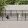 vidaXL Hundezwinger 22,58 m2 Stahl Schwarz
