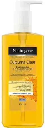 Neutrogena Curcuma Clear 3-in-1 Beruhigendes Reinigungsgel 200ml