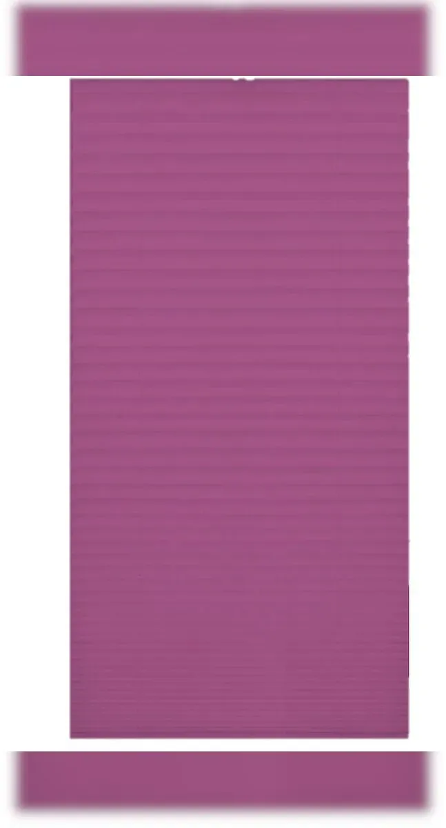EXKLUSIV HEIMTEXTIL Plissee 70 x140 cm aubergine